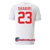 Virallinen Fanipaita Sveitsi Xherdan Shaqiri 23 Vieraspelipaita MM-Kisat 2022 - Miesten